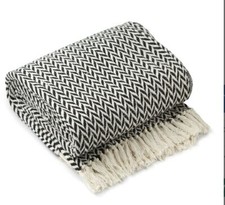 Chevron Collection Recycled Cotton Throw