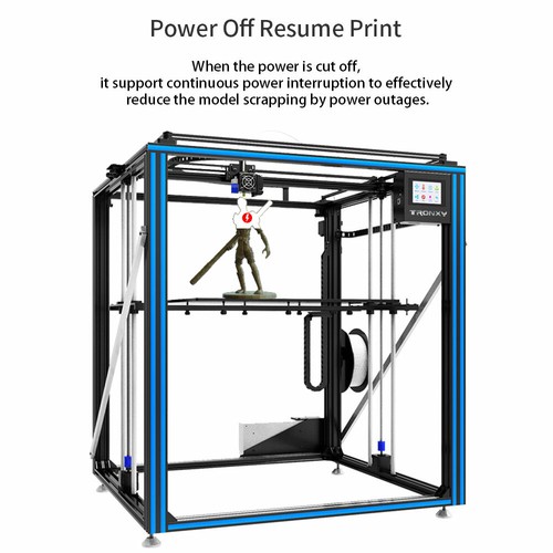 Drukarka 3D Tronxy X5SA Pro 2E / X5SA 400 Pro 2E / X5SA 500 Pro 2E Core XY DIY UE - Zdjęcie 63 z 81