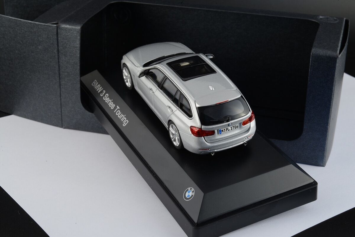 BMW 3 Series Touring F31 Glacier Silver 1/43 scale model BMW 3 Series Touring F31 Glacier Silver 1/43 scale model