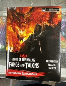 WizKids D&d Icons of The Realms Miniatures Fangs and Talons Individual Booster