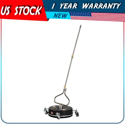 #ad 13.7quot; High Pressure Washer Surface Cleaner Stainless Steel 4000PSI $74.09
