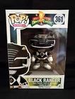FUNKO POP TELEVISION BLACK RANGER POWER RANGER #361 VAULTED