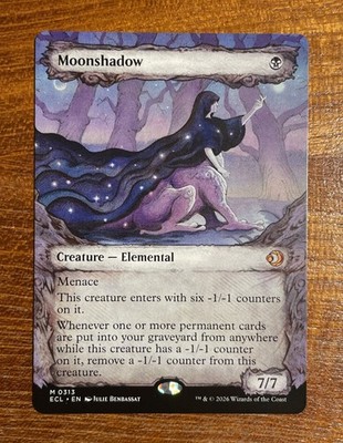 MTG Fable Frame Moonshadow Lorwyn Eclipsed 313 Near Mint Non Foil ECL Magic Karte