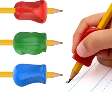 The Pencil Grip 3-Step Training Kit - Crossover Grip, Pinch Grip & Standard Penc