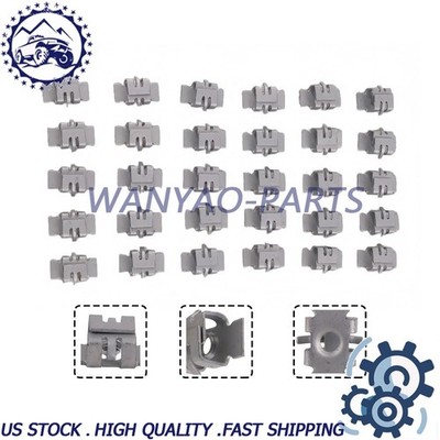 For Chevy Malibu Blazer 30Pcs Bumper Fascia Fender Liner Retainer Nut Set