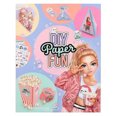 Depesche TOPModel Cutie Star - DIY Paper Fun Kreativbuch Set mit 32 bunten  ...