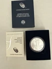 2017-W AMERICAN EAGLE BURNISHED ONE OUNCE SILVER COIN COA ORIGINAL BOX