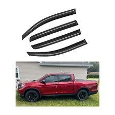 For 2017-2025 Honda Ridgeline Window Visors Sun Vent Rain Guard Deflector