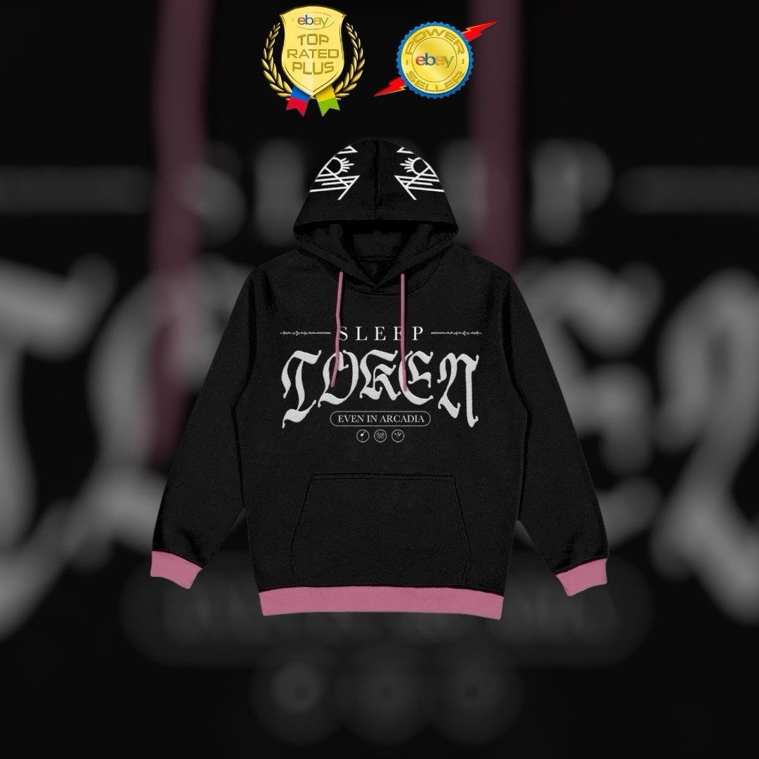 SLEEP TOKEN Arcadian Bloom Hoodie MEDIUM Official Merch 🩷🖤 | eBay