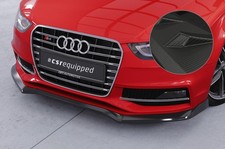 Cup Spoiler Lippe matt Carbon Look für  Audi A4 / S4 B8 (Typ 8K) CSL825-M