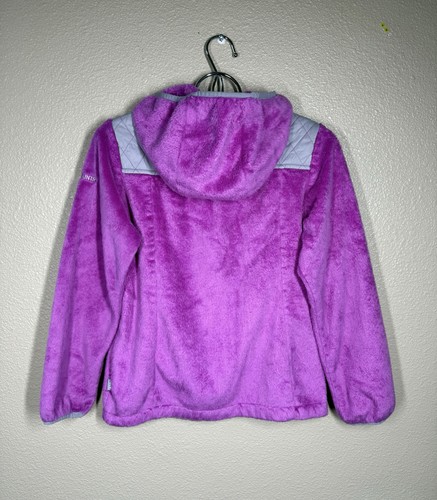 Free Country Mädchen Full Zip Fleece Kapuzen Übergangsjacke rosa Gr. M (10/12) - Bild 3 von 3
