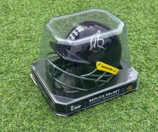 Harry BROOK In Person Signed ENGLAND Mini Cricket Helmet with COA