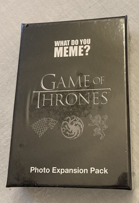 Game of Thrones Expansion Pack for ''What Do You Meme'' Game (Sealed)