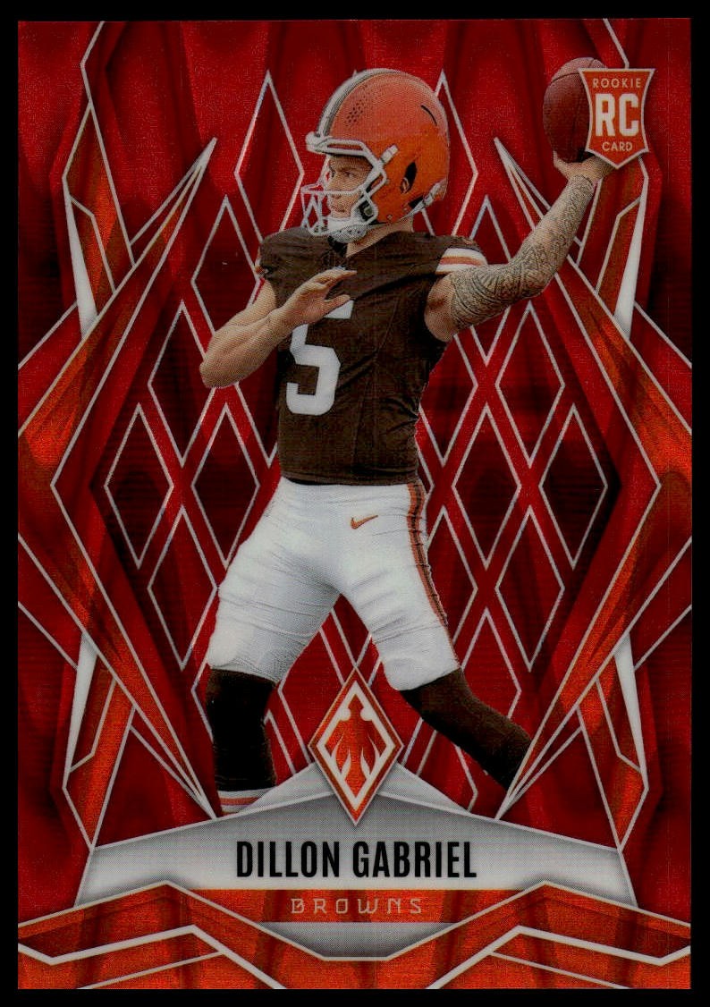 2025 Panini Phoenix Dillon Gabriel #175 Red Seismic 99/99