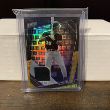 Frank Thomas 2023 National Convention VIP Gold Pack Black Gold Prizm Patch /5