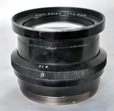 Vintage Tessar 250mm F4.5 Fast Brass Lens For Repair/Parts