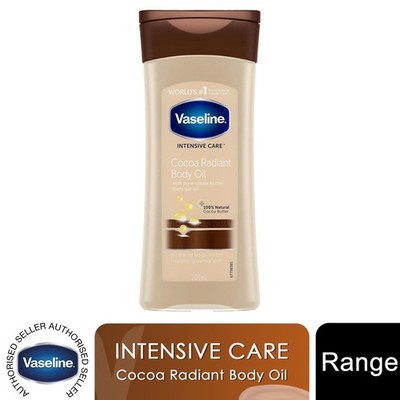 Vaseline Körperöl Intensivpflege Kakao Radiant 200 ml, Packungsgröße wählbar