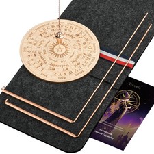 99.9% Copper Dowsing Rod, Spiritual Exploration Divination Tools-2L Copper Di...