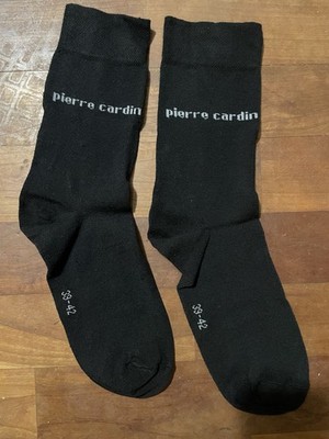 1 Paar Pierre Cardin Strümpfe, schwarz, Grösse 39-42