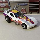 Vintage 1983 Hot Wheels Blackwall Vette Funny Corvette Fever Funny Car MINT VHTF