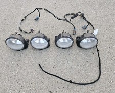 2002-2007 Jeep Liberty Renegade Off Road Hella Roof Light Housings Set Of 4 Oem