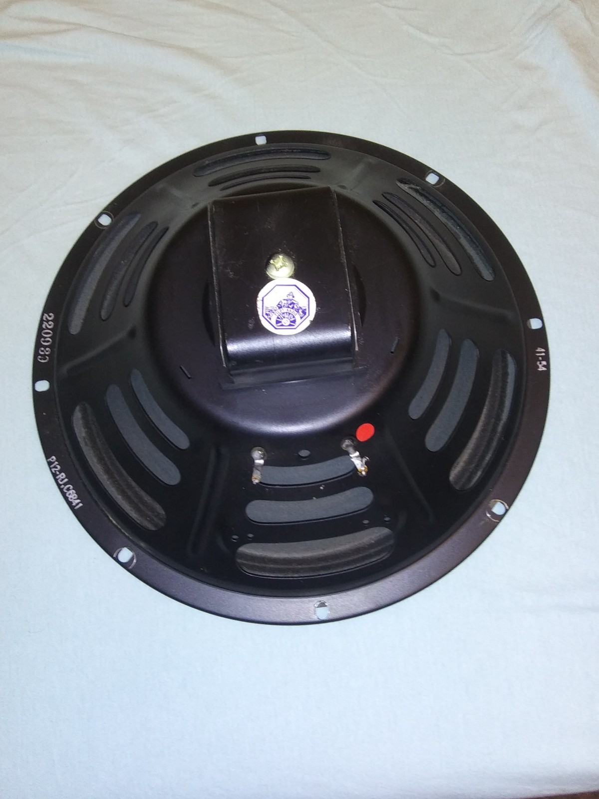 1959 Vintage Jensen 12" Speaker from Pilot Tube amp Console