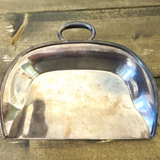 Vintage Silver Plate Crumb Catcher Tray Made in USA