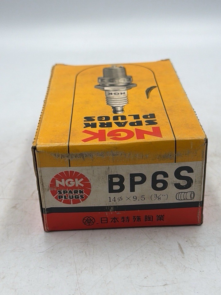 NGK BP6S spark plug short reach 14mm 3/8 set 10 NEW