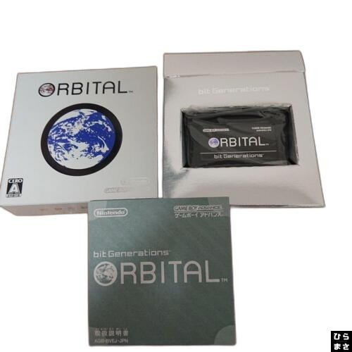 ORBITAL Bit Generations GBA Game Boy Advance Nintendo Action Japan Import
