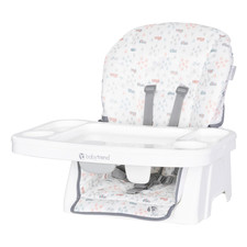 Adapt Spacesaving Booster High Chair, Elephant Meadow Coral