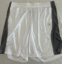And 1 Playground Legend Basketball Gym Shorts White/Grey size 3XL NWT MENS