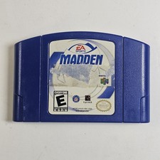 Madden NFL 2001 N64 (Nintendo 64, 2000) Authentic, Cartridge Only, Tested