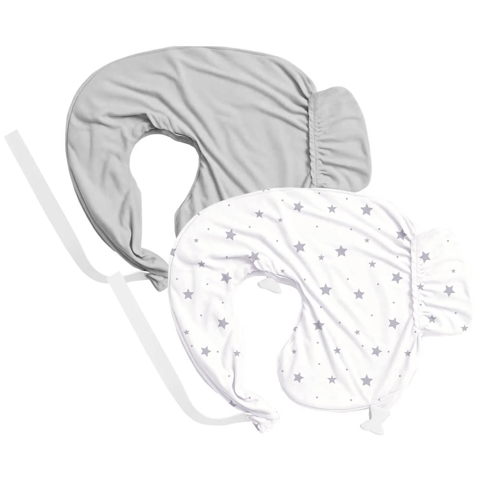 Nursing Pillow Cover 2-Pack, Fits Wrap-Around U-Shaped Nursing Pillows (22 x ...
Opens in a new wind