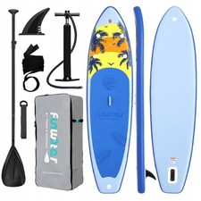Set Completo Stand Up Tavola da Surf Gonfiabile SUP Board 335cm Up Paddle Surfboard