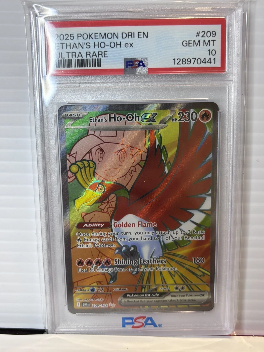 Ethan's Ho-Oh Ex 209/182 Sv10: Destined Rivals for sale | eBay
