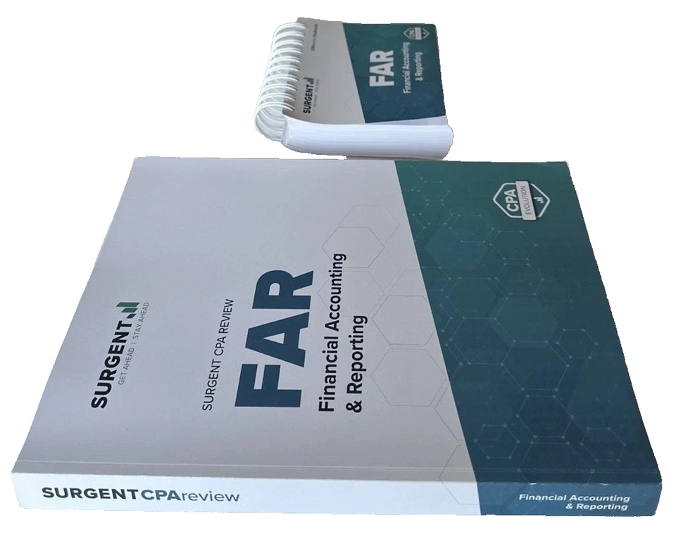 2024 SURGENT CPA REVIEW FAR (Financial Accounting & Reporting)+Flashcards *MINT* - Image 2 of 2