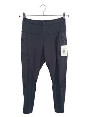AURIQUE Leggings Sport Femme Noir Poches Latérales (EU 40, INT L, W31) - Photo 1/3