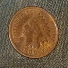 1900 Indian Head Small Cent Bronze Coin Philadelphia Mint Circulated BN