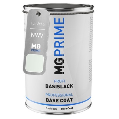 Autolack Dose spritzfertig für Jeep NWV Alpine White Blanc Alpine Basislack 1,0L