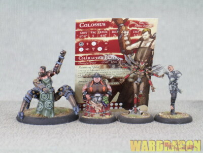 30mm GuildBall WDS painted Colossus STARTER SET f11