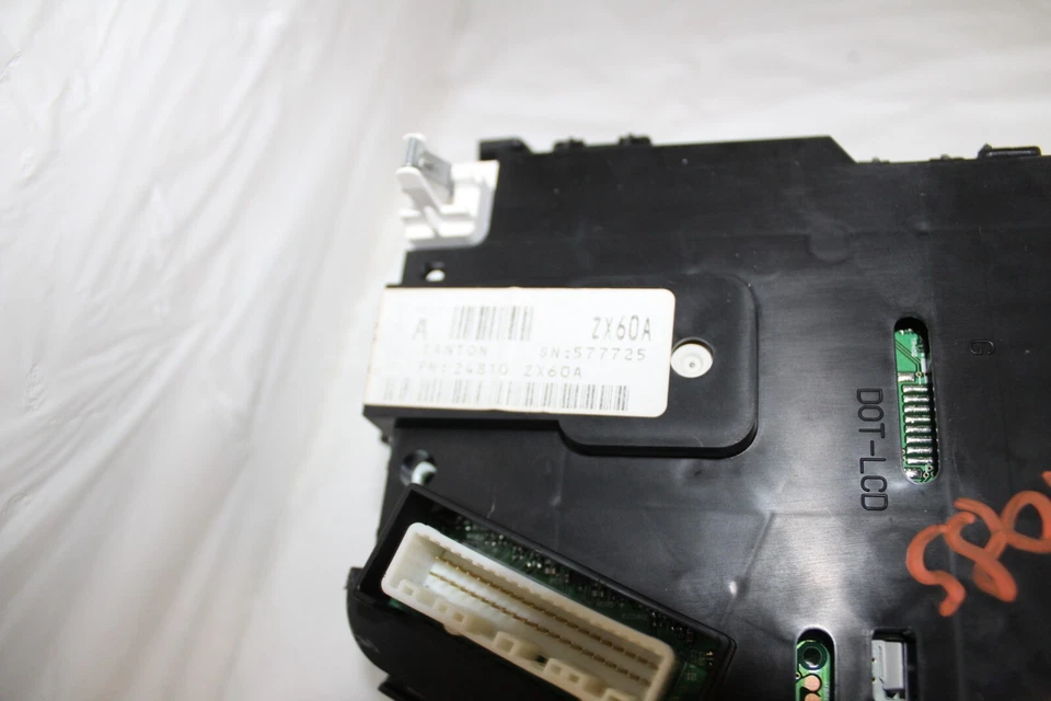 Cuadro de instrumentos velocímetro 2011-13 Nissan Altima 2,5 L 4 cilindros 115.148 millas Foto 3 de 4