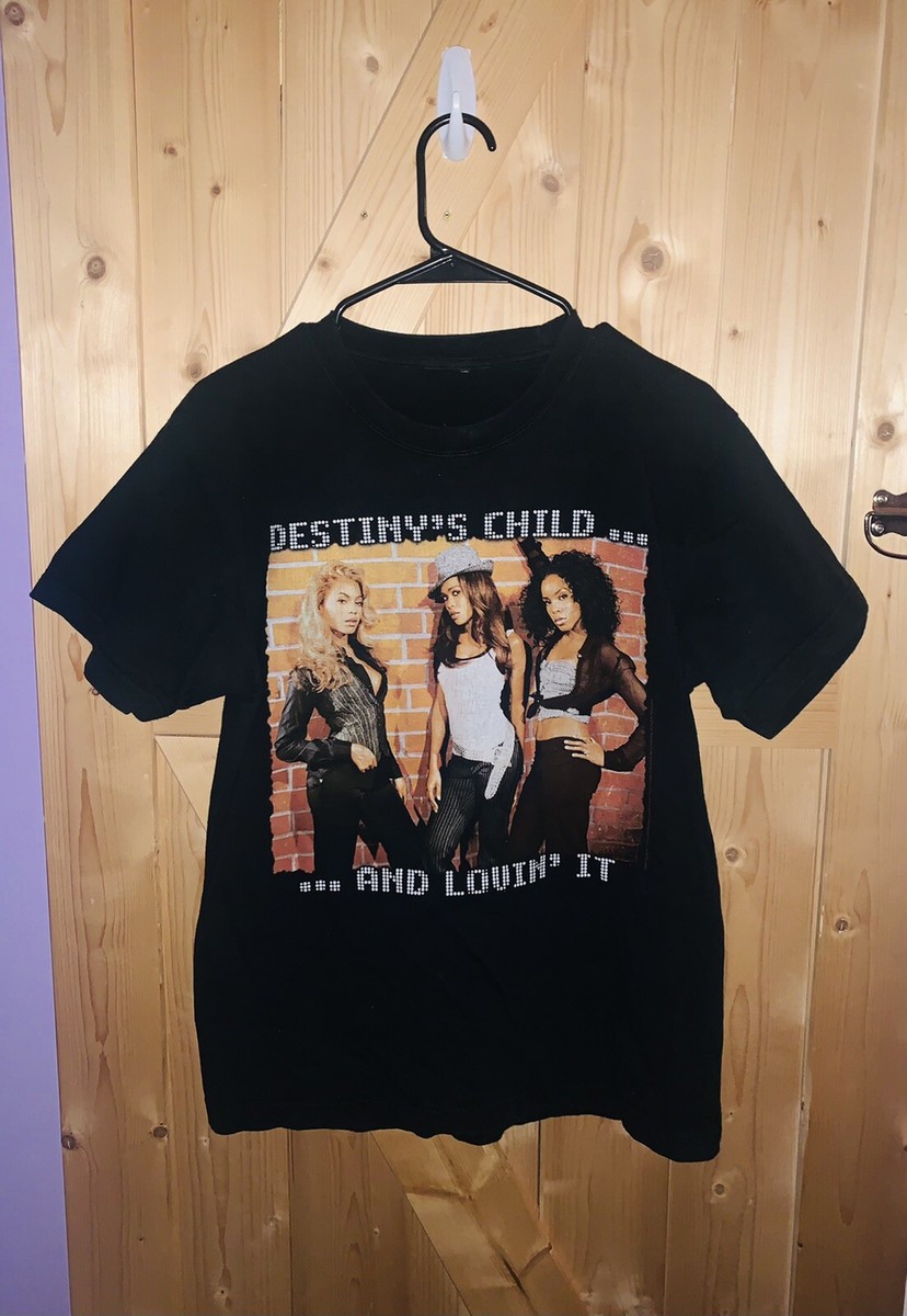 Rare Vintage Destinys Child 2005 World Tour Black T-Shirt Rare Vintage Destinys Child 2005 World Tour Black T-Shirt