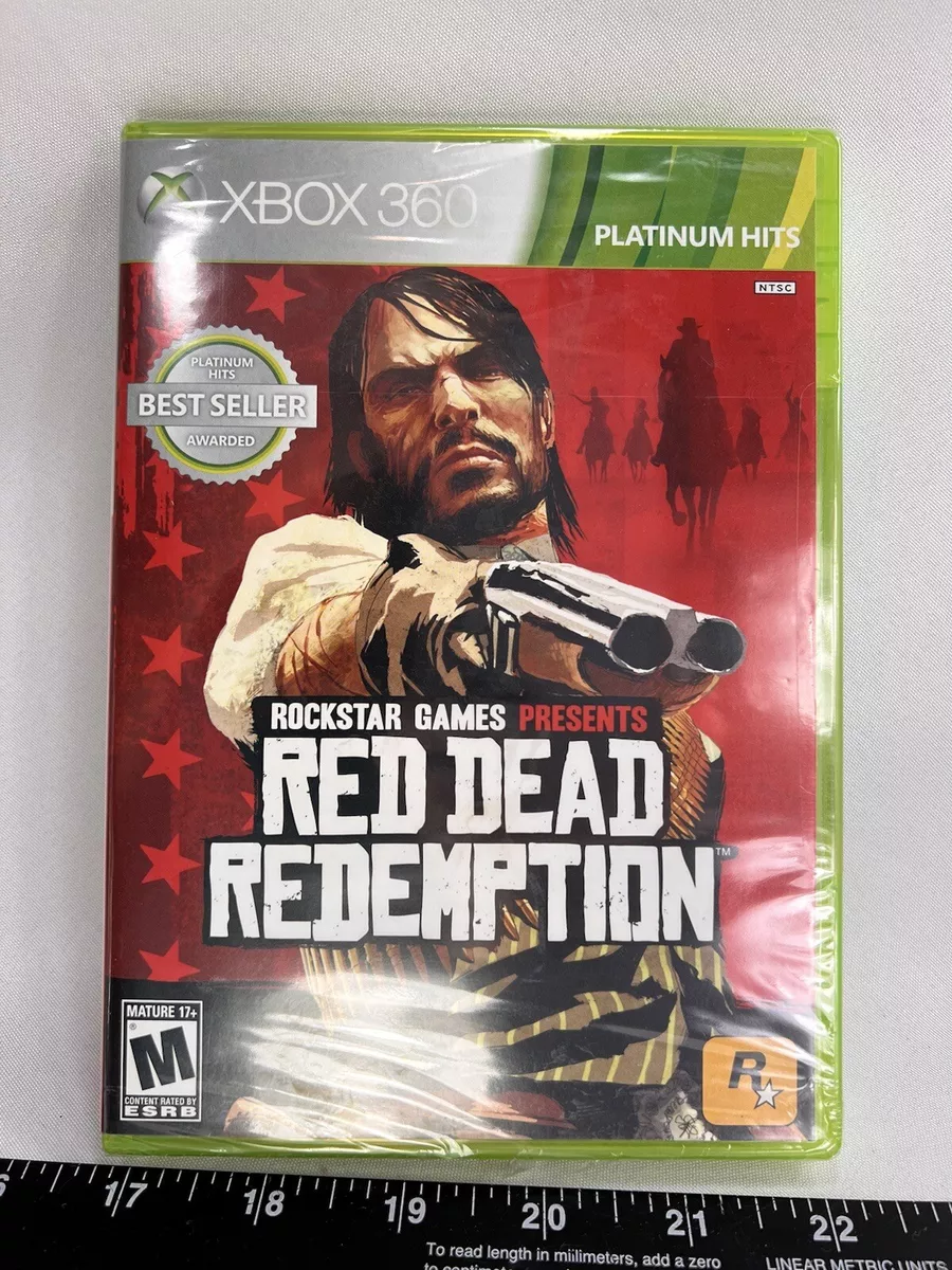 Red Dead Redemption - Xbox 360 Game - Complete & Tested Platinum Hits  710425398216