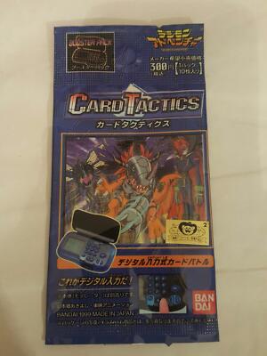 digimon card tactics Digimon Card Tactics - Japanese - CCG Cards EMPTY Packet/Wrapper #W141