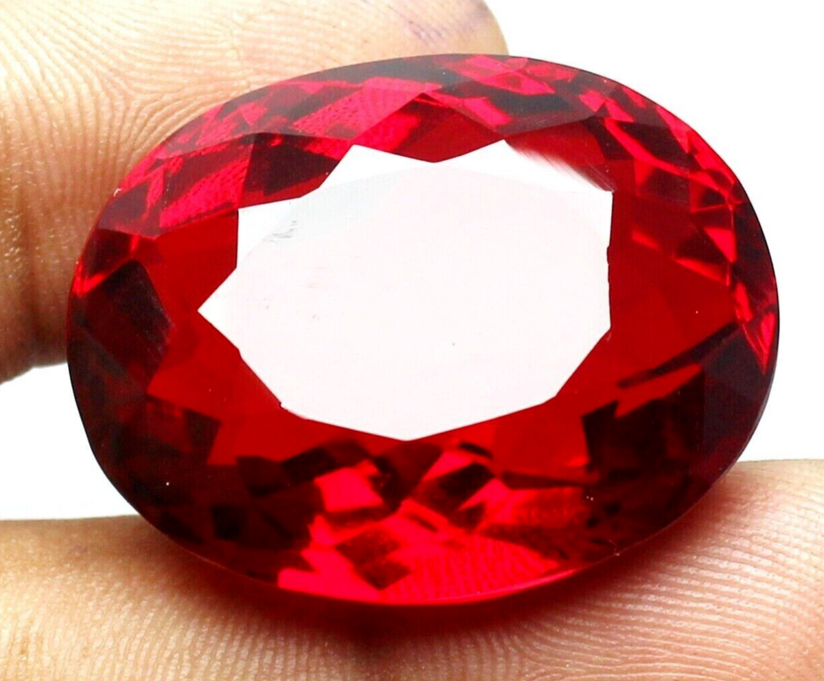 AAA+ Natural Burma Pigeon Blood Red Ruby Loose Trillion Gemstone Cut 12x12  MM