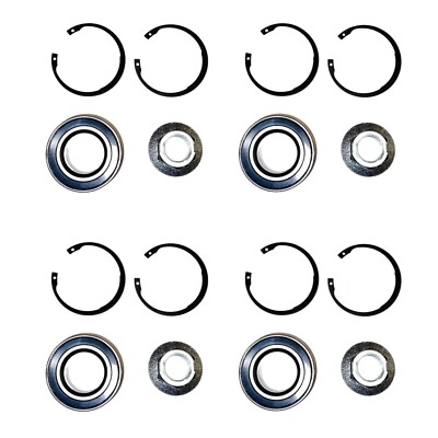 4x Radlagersatz Set 34x64x37 passend f. Knott BPW Alko 1224801 47305V 45887.10