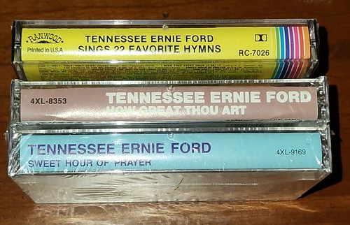 Tennessee Ernie Ford 3 NEW Cassette ~ How Great Thou Art ~ Sweet Hour ~ 22 Hymns - Picture 18 of 18