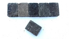 Tumbled Paving Cobble Setts in Graphite, 105x140x50mm, Borders, Paths, Edgings