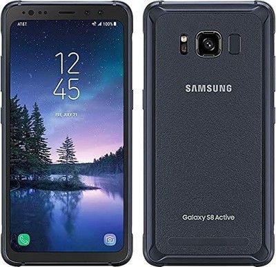 Samsung Galaxy S8 Active G892A 64GB Meteor Gray (GSM Unlocked) Smartphone -Good-