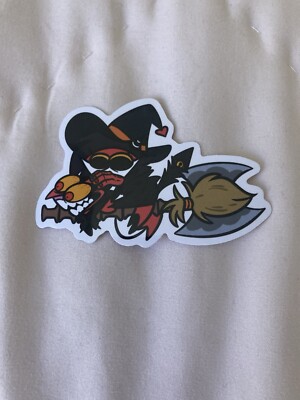 Helluva Boss Halloween 2024 Moxxie and Millie Sticker